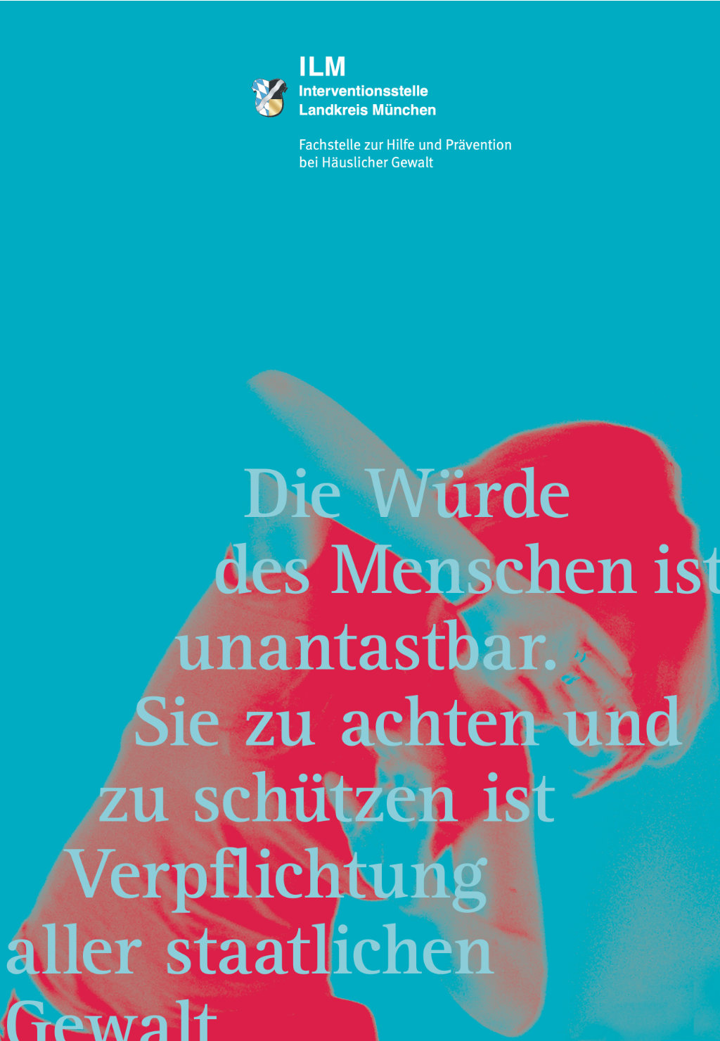Plakat für die Interventionsstelle Landkreis München